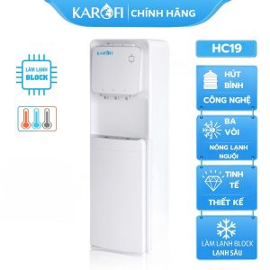 CÂY NƯỚC NÓNG LẠNH KAROFI HC19 - thuộc hệ thống máy Lọc Nước Nóng Lạnh
