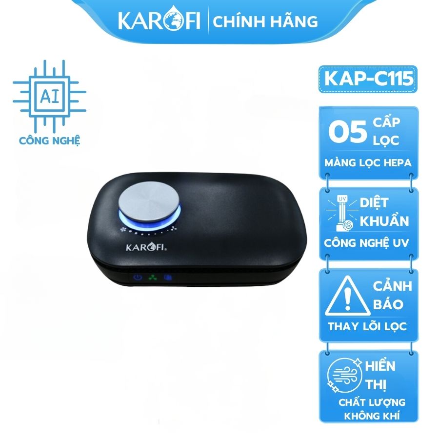 may loc khong khi mini karofi kap c115