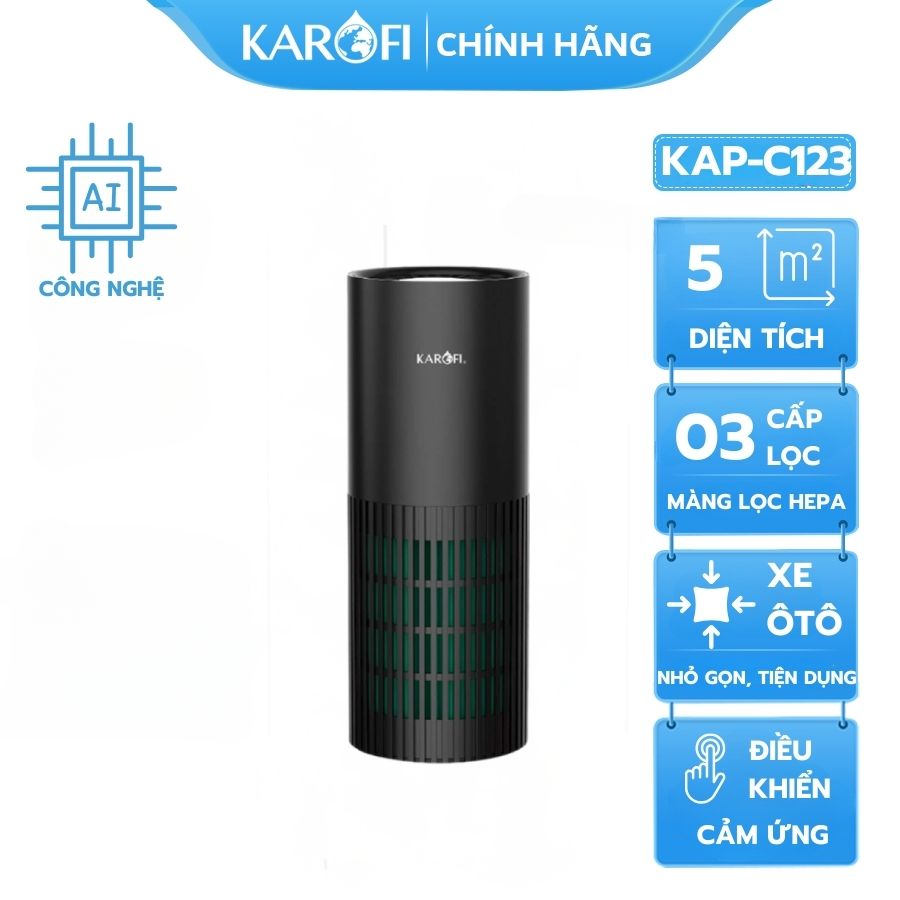 may loc khong khi mini karofi kap c123