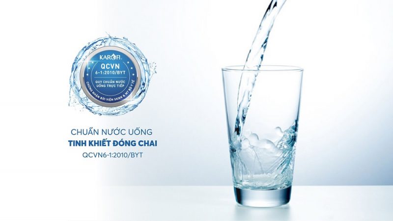 tiêu chuẩn chất lượng máy lọc nước karofi kad-d950