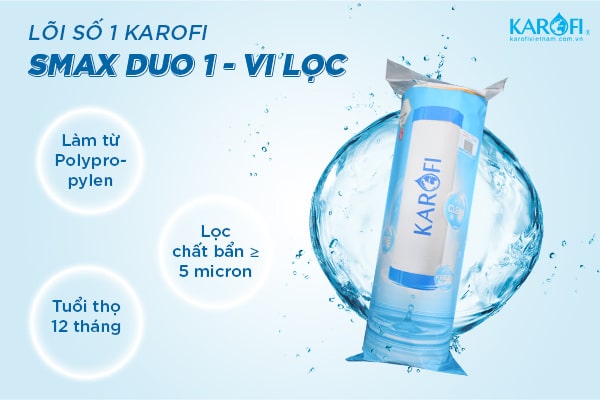 lõi lọc karofi smax duo vi lọc