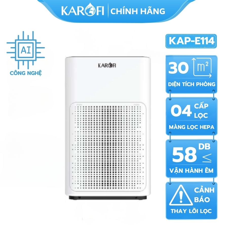 may loc khong khi karofi kap e114