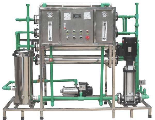Máy lọc nước công nghiệp Karofi 1000L/h sử dụng 3 màng lọc RO 4040 Filmtec