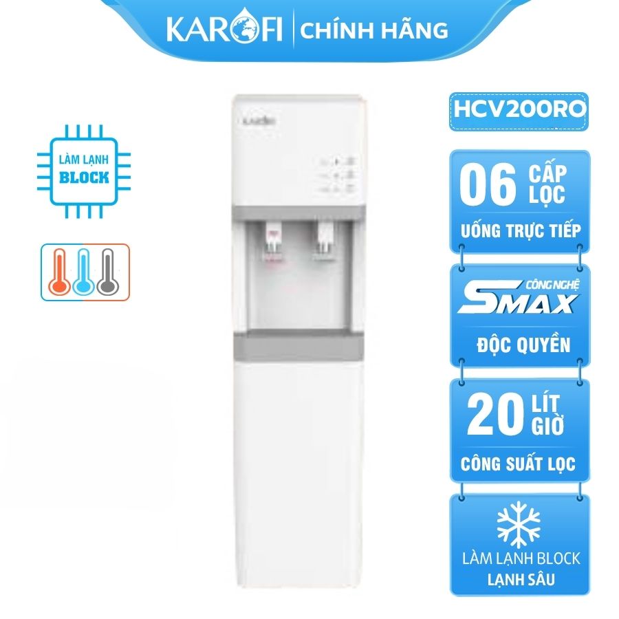 May loc nuoc karofi nong lanh nguoi hcv 200 ro