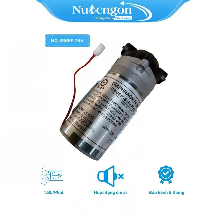 Bơm 8369 Plus 24V - linh kiện máy lọc nước chính hãng
