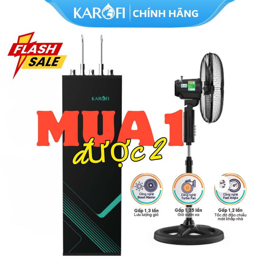 May loc nuoc karofi nong lanh nguoi kad M68 tangquat 1