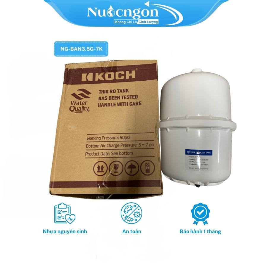 Binh ap nhua 3.5 G 7 lit Karofi 2