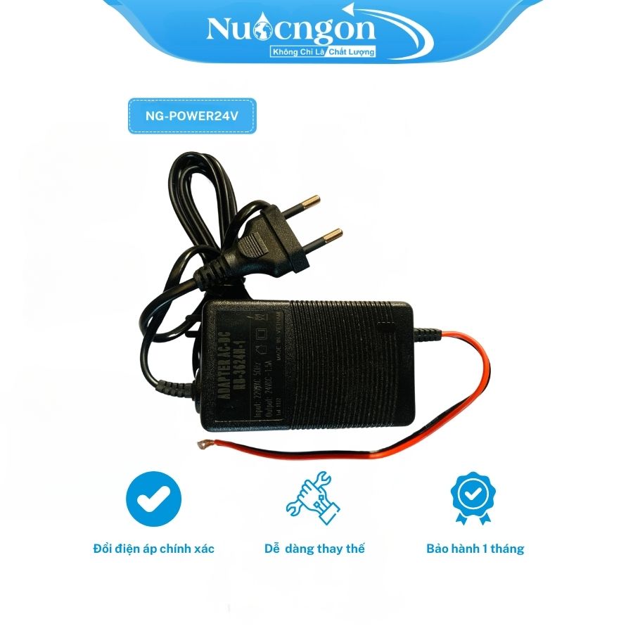 Nguồn Điện Tử 24V 1.5A - Linh Kiện Cung Cấp Nguồn Điện -Linh kiện máy lọc nước