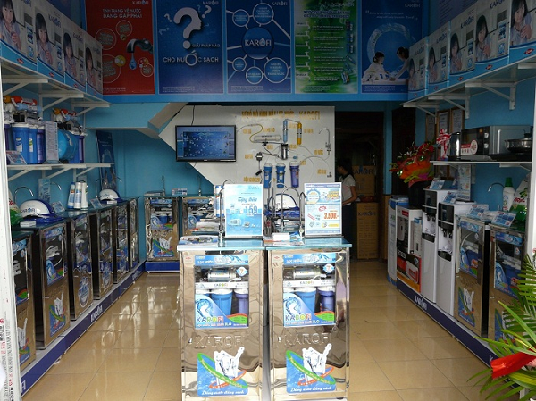 Cửa hàng bán máy lọc nước Karofi ở Hà Nội