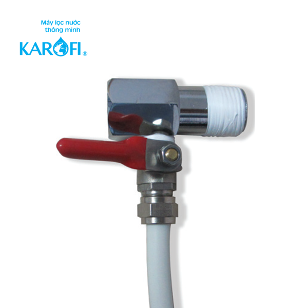 Cụm khóa chia nước- hướng dẫn lắp đặt máy lọc nước Karofi