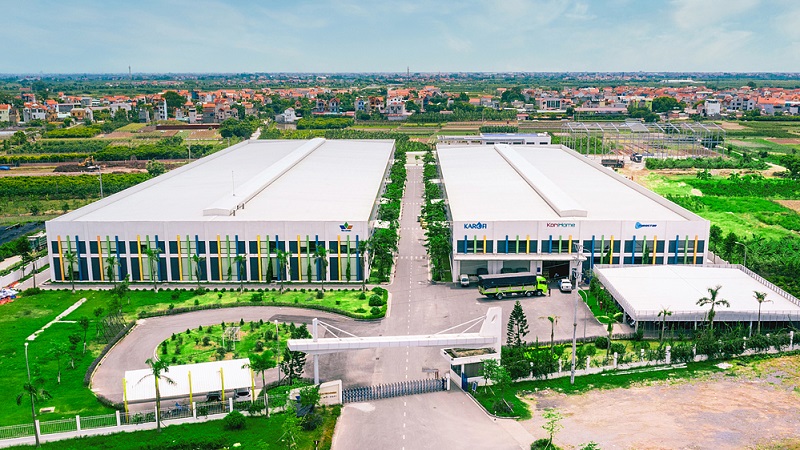 Nhà máy sản xuất Karofi Việt Nam đặt tại Hưng Yên
