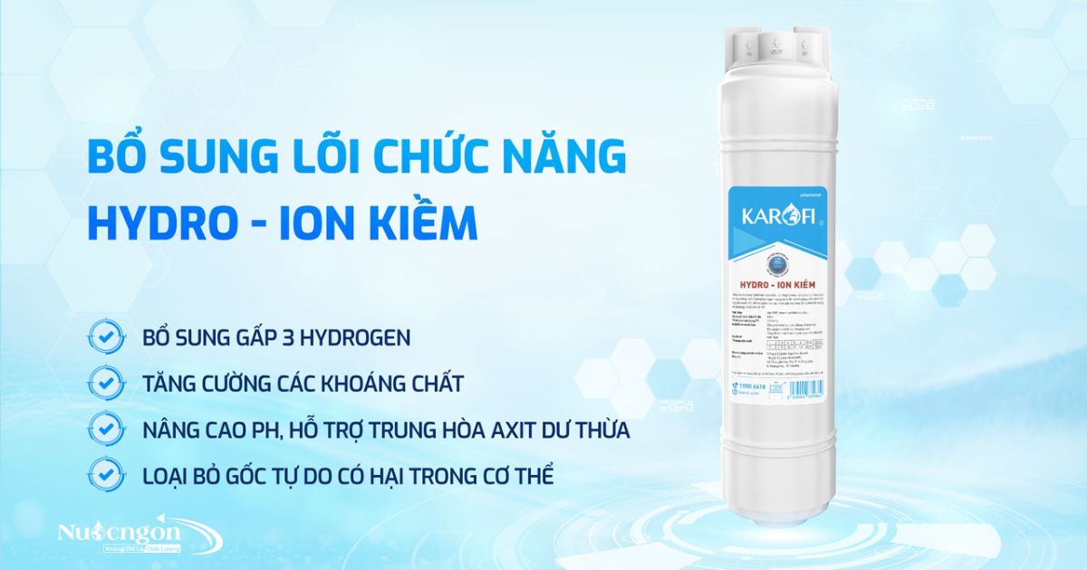 KAD-D66S Pro bổ sung hydrogen -ion kiềm