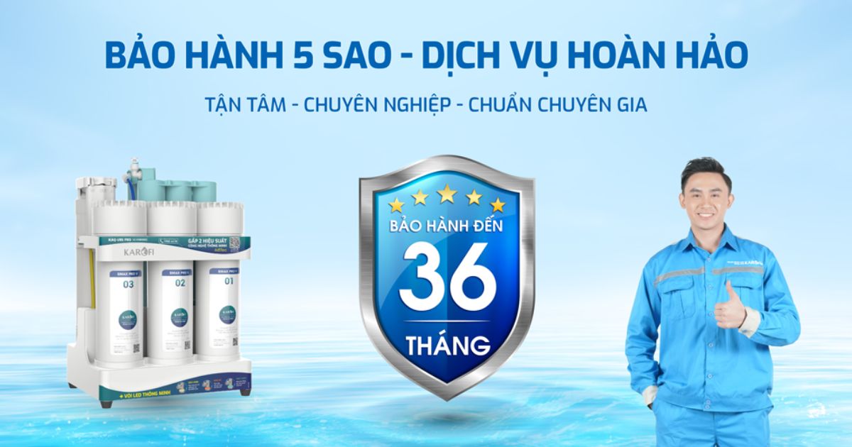 Chế độ bảo hành cao nhất