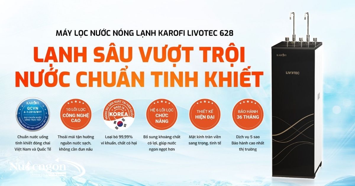 May loc nuoc Karofi Livotec 628