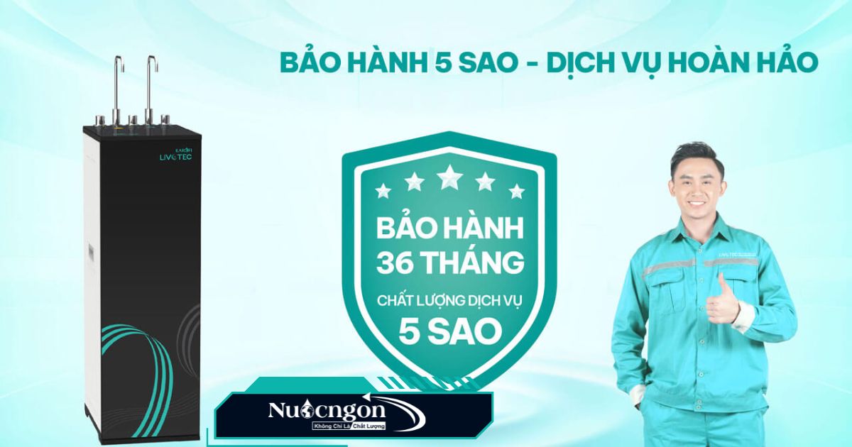 Chế độ bảo hành cao nhất thị trường