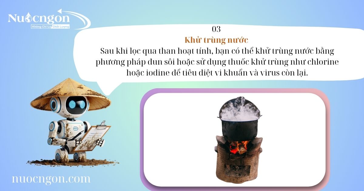 03 Khử trùng nước - Nước Sạch Sau Lũ