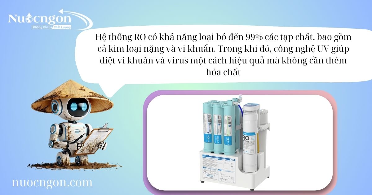 Công Nghệ Lọc Nước Ro - Nước Sạch Sau Lũ