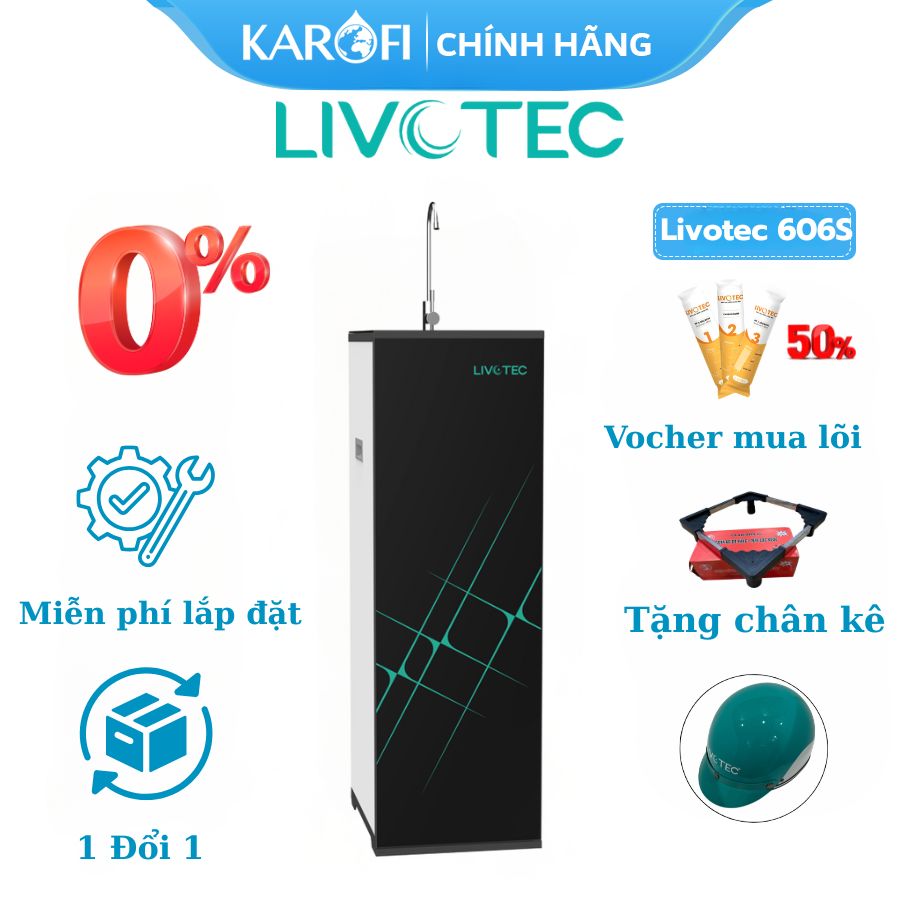 May loc nuoc karofi Livotec 606s khuyemai