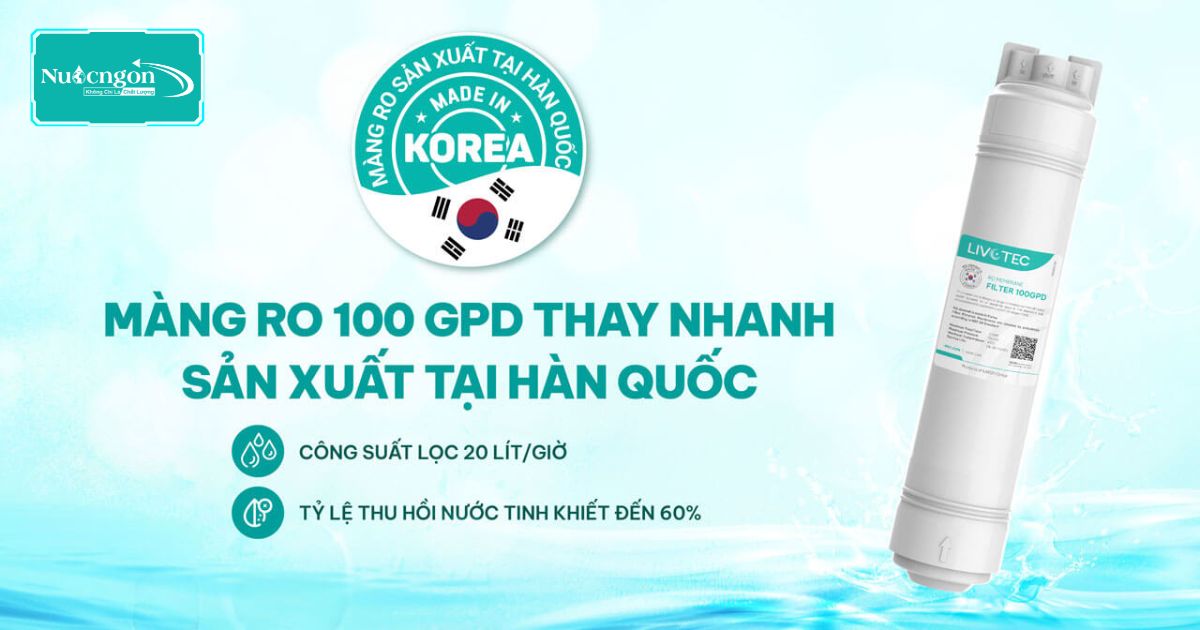 Màng lọc ro 100 GDP Hàn Quốc