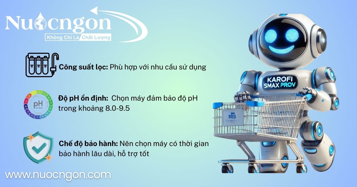 Cách Chọn Mua Máy Lọc Nước Khoáng Kiềm Phù Hợp