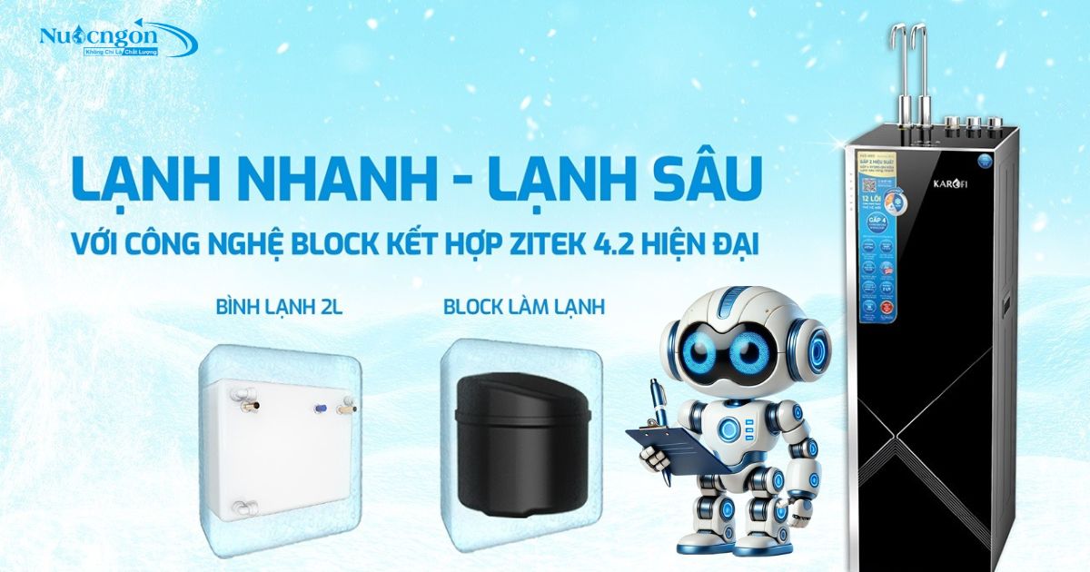 Công nghệ Zitek 4.2 nóng nhanh, lạnh sâu