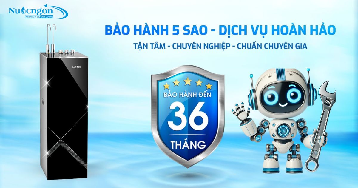 Thời gian bảo hành 5 năm 