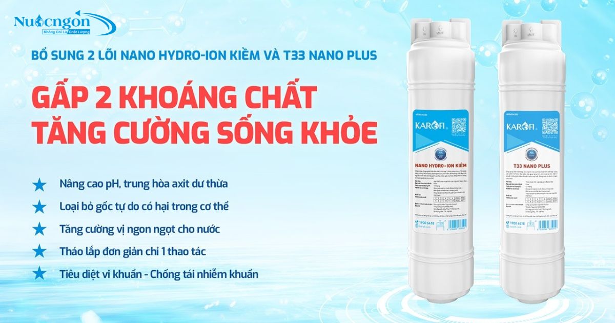 Gấp đôi khoáng chất 