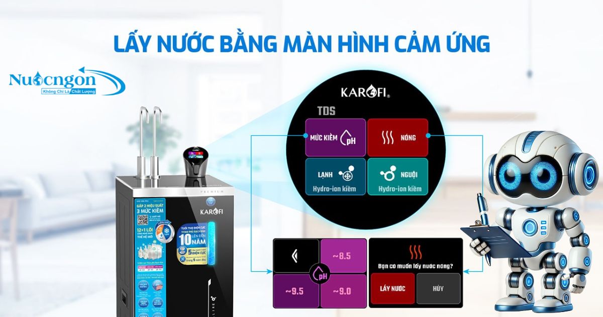 Công nghệ màn hình cảm ứng Karofi KAE-S86 Pro