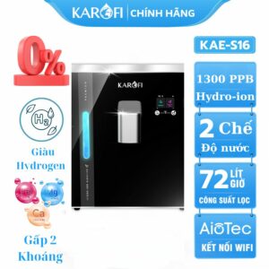 Máy chuyển đổi hydro-ion kiềm Karofi KAE S16