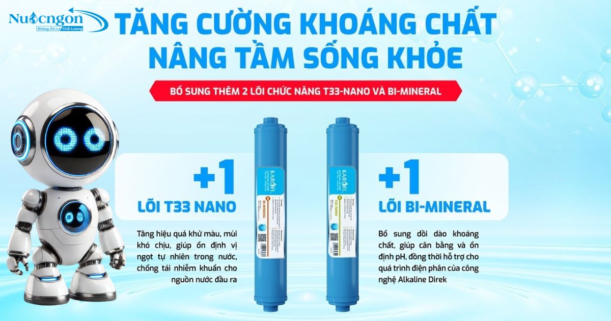 Tăng hàm lượng khoáng chất