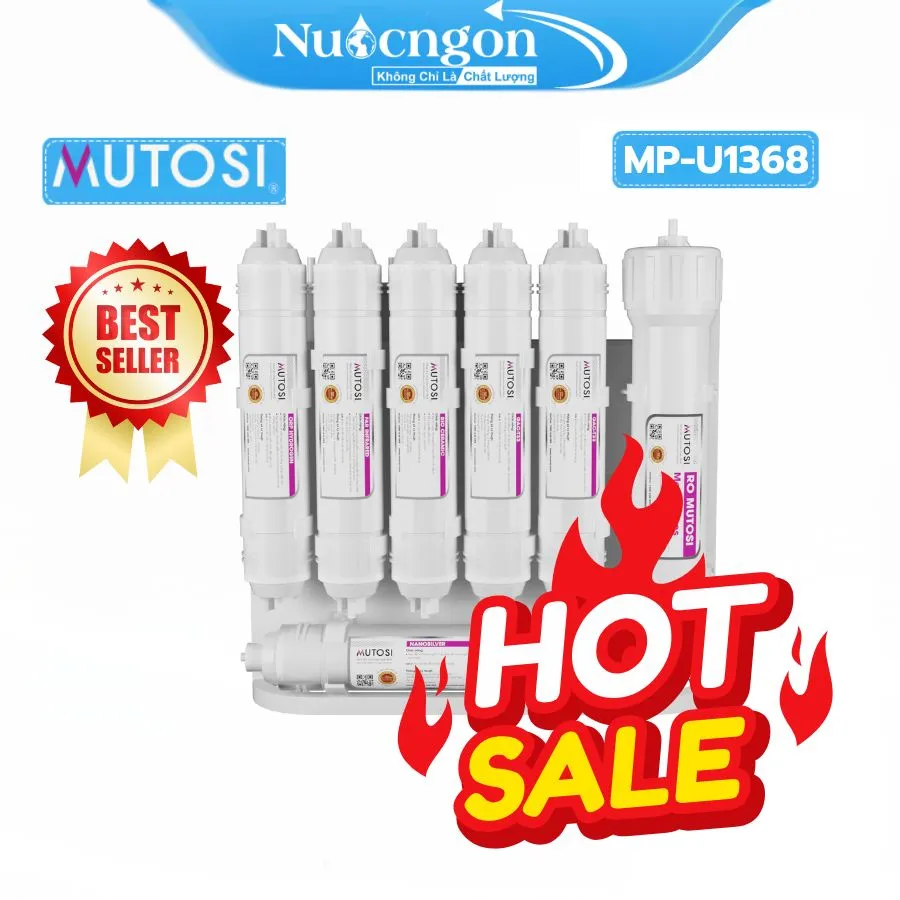 Máy lọc nước để gầm Mutosi MP-1368