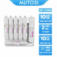 Máy lọc nước để gầm 10 cấp lọc mutosi MP-U1368 siêu nhỏ gọn