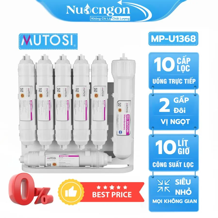 Máy lọc nước để gầm mutosi MP-U1368