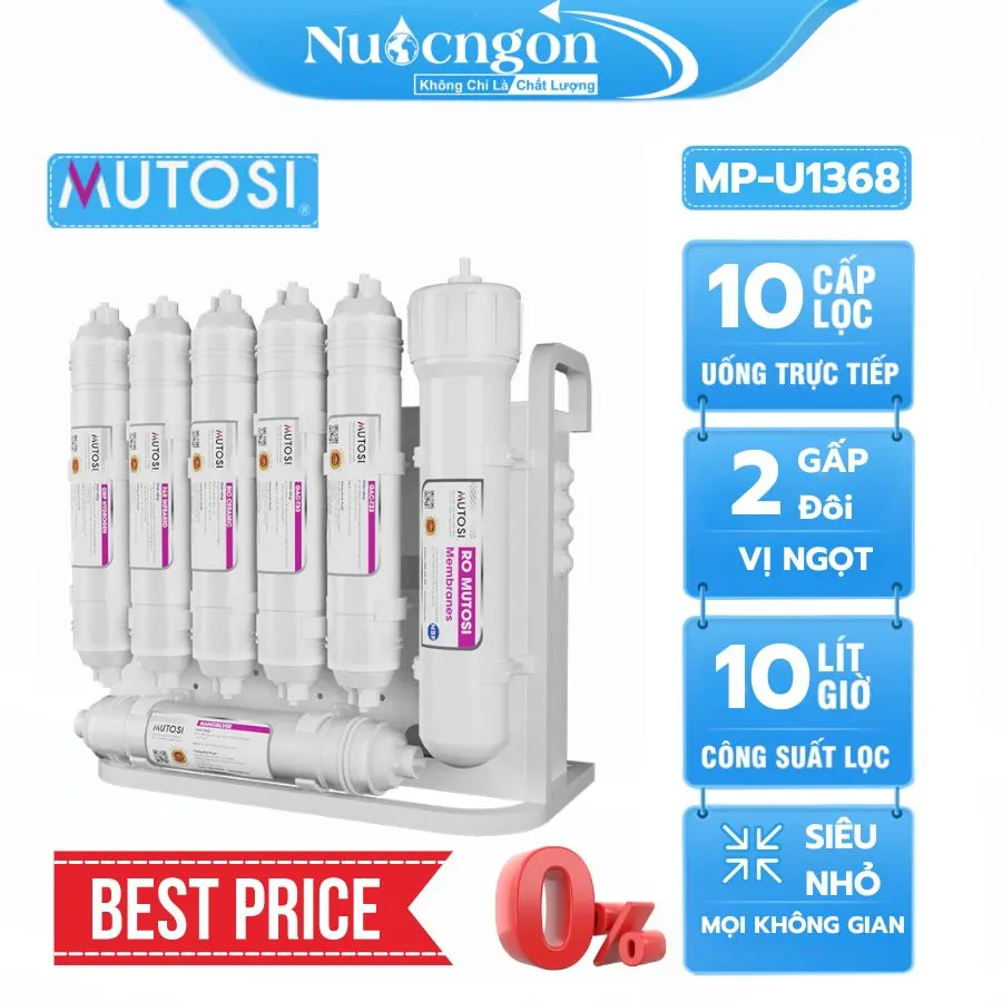 Máy lọc nước để gầm mutosi MP-U1368